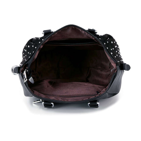 Glamorous Rhinestone Design Tote Handbag