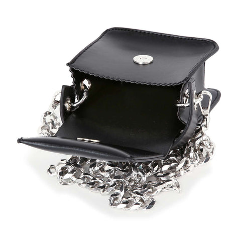 Chain Accented Evening Bag