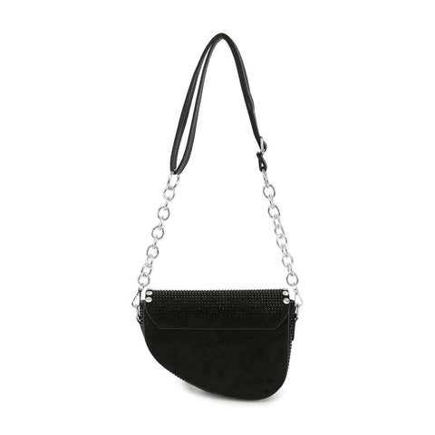 Chain Handle Petite Shoulder Bag