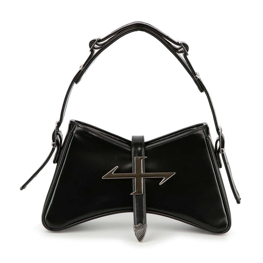 Unique Front Flap Small  Shoulder Bag