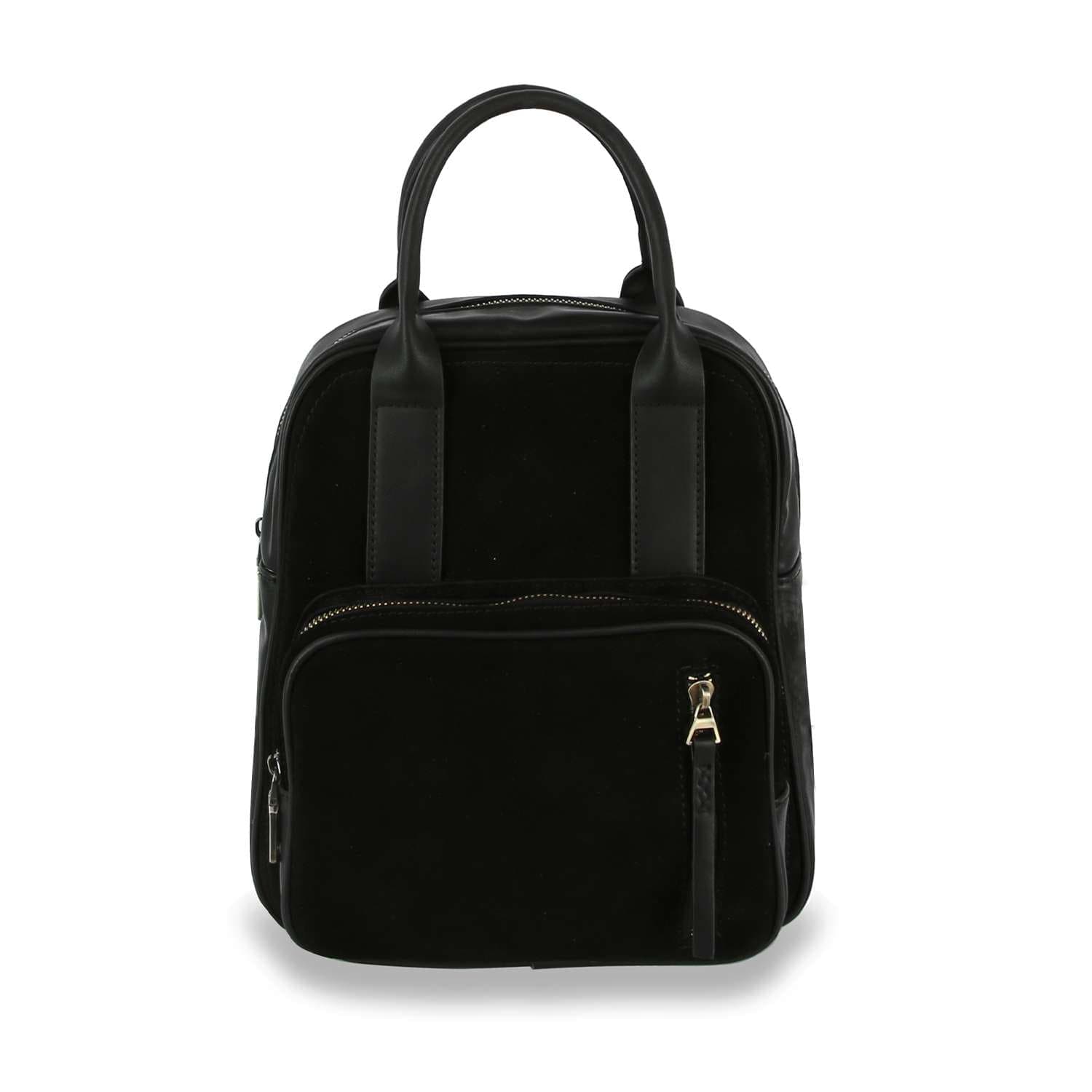black convertible backpack leather laptop Genuine Leather Convertible Backpack – handbagexpress