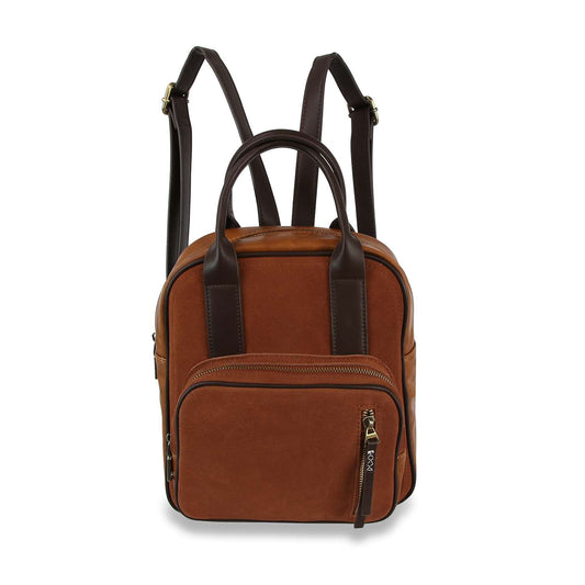 Genuine Leather Convertible Backpack