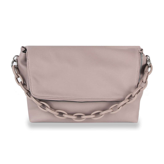 Chain Handle Shoulder Bag