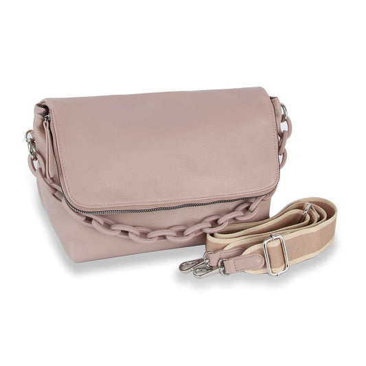 Chain Handle Shoulder Bag
