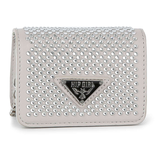 Petite Dazzling Front Flap Shoulder Bag Clutch