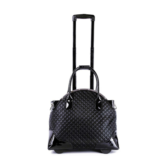Wheeled Quilted Carry On Fashion Luggage