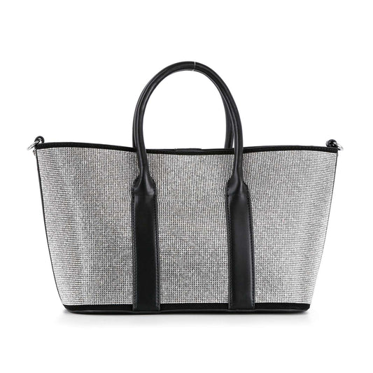 Stunning Rhinestone Covered Tote Set