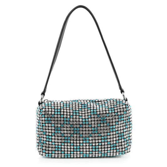 Petite Rhinestone Bling Shoulder Bag