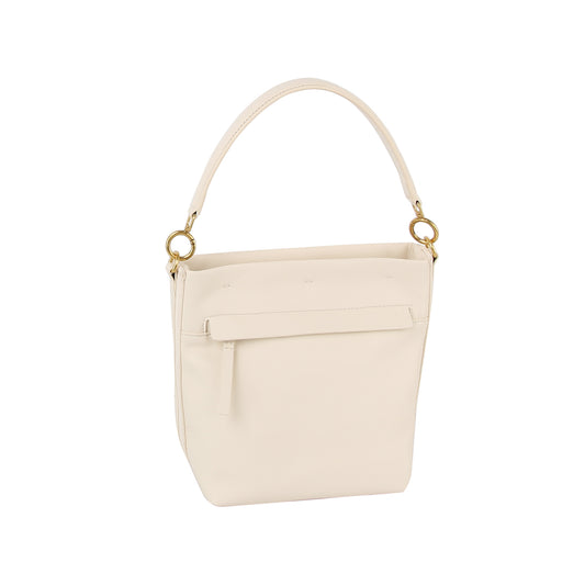 Classic Versatile General Leather Bucket Bag