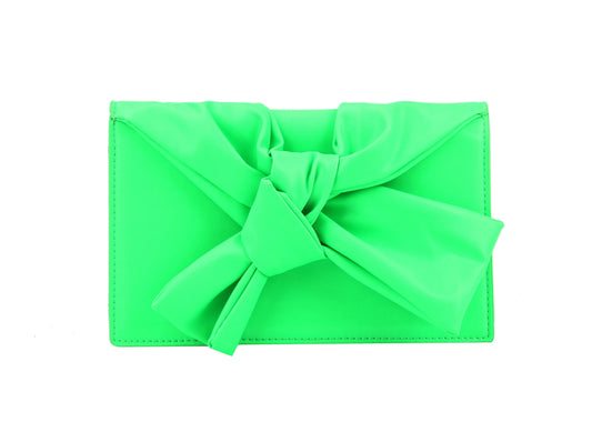 Tied Bow Design Evening Bag