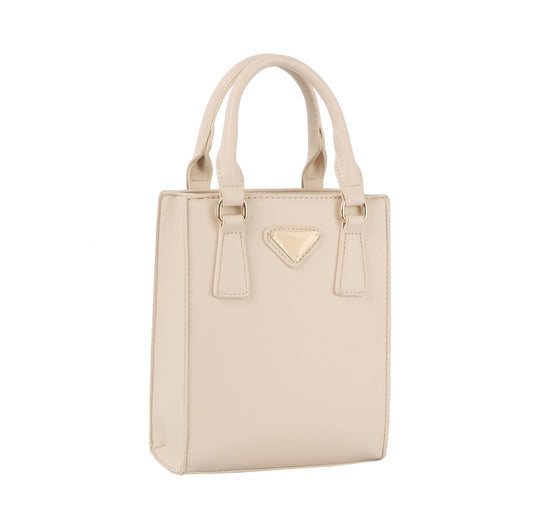 Structured Mini Tote Handbag