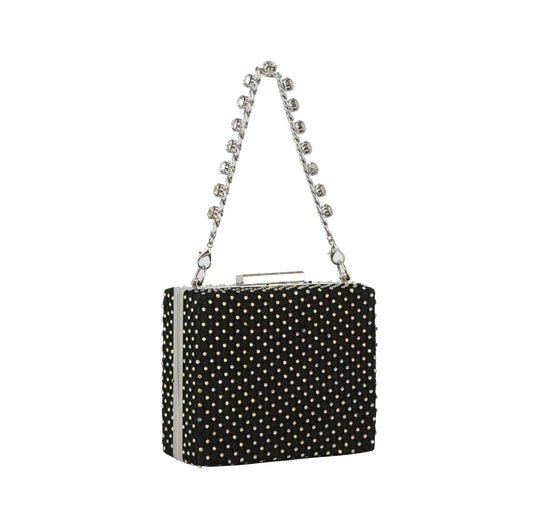 Rhinestone Glittery Evening Bag