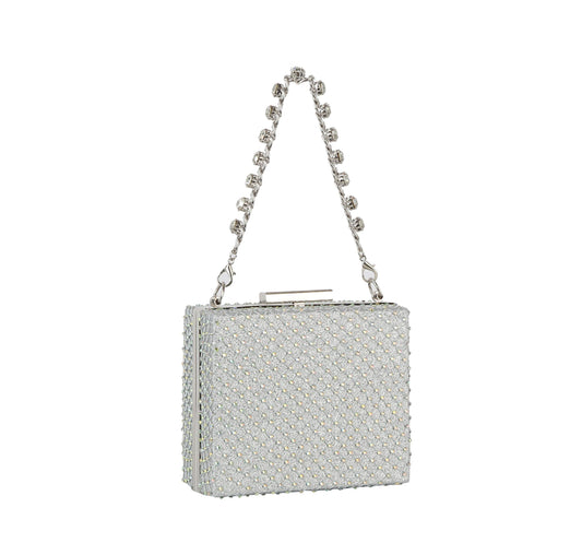 Rhinestone Glittery Evening Bag