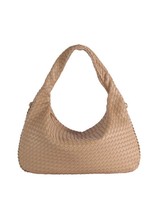 Classic Woven Hobo Handbag