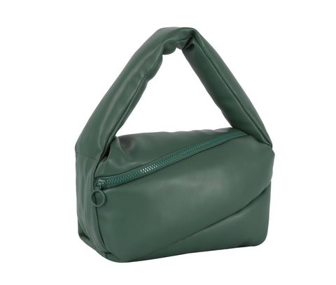 Asymetrical Zip Hobo Handbag