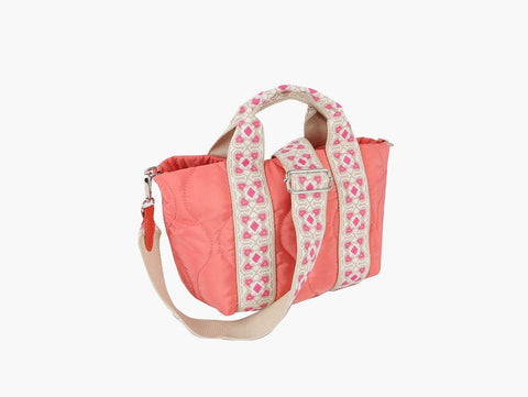 Quilted Puffer Hand Tote