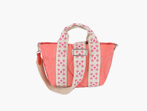 Quilted Puffer Hand Tote