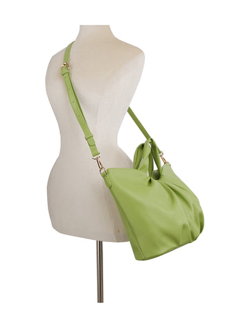 Pleated Fashion Hobo Handbag