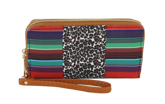 Canvas Print Fashion Wallet