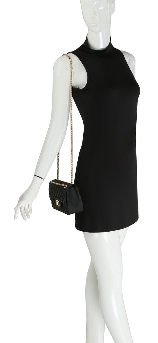 Chain Handle Quilted Jelly Bag