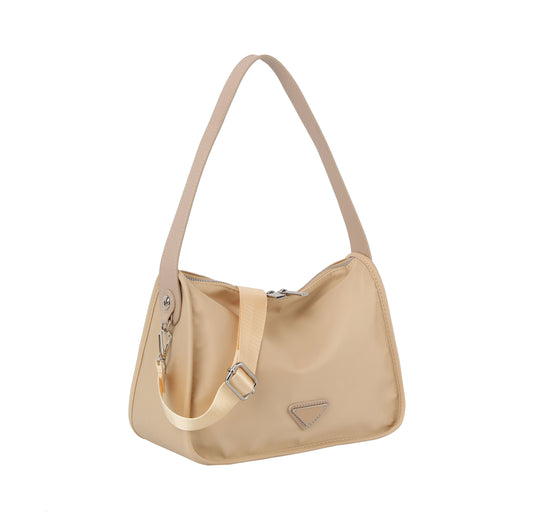 Contemporary Nylon Shoulder Bag