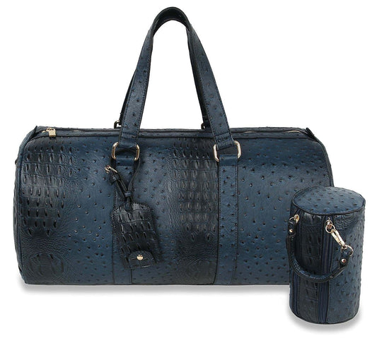 Large Alligator Embossed Carry-On Set - LF128-NV