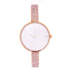 Mirror Dial Womens Fashion Watch