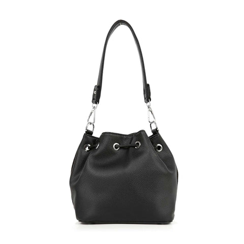 Glamorous Rhinestone Design Drawstring Hobo