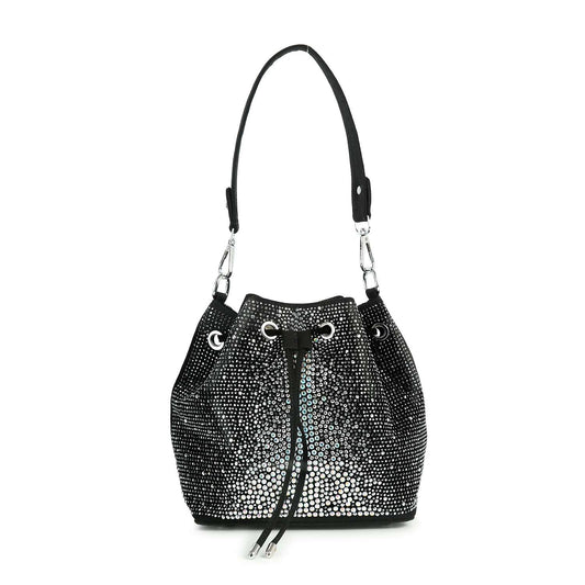 Ombre Design Drawstring Hobo Handbag