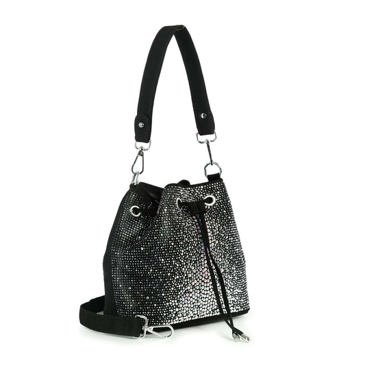 Ombre Design Drawstring Hobo Handbag