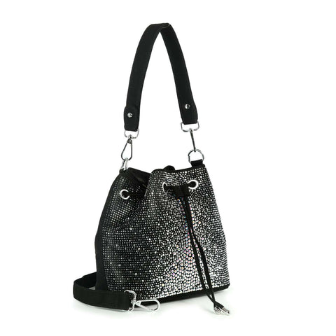 Ombre Design Drawstring Hobo Handbag