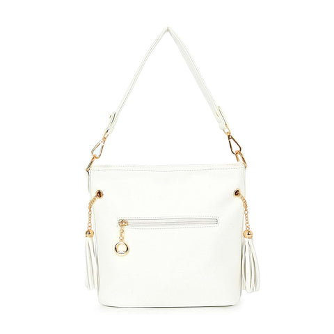 Unique Rhinestone Design Hobo Crossbody