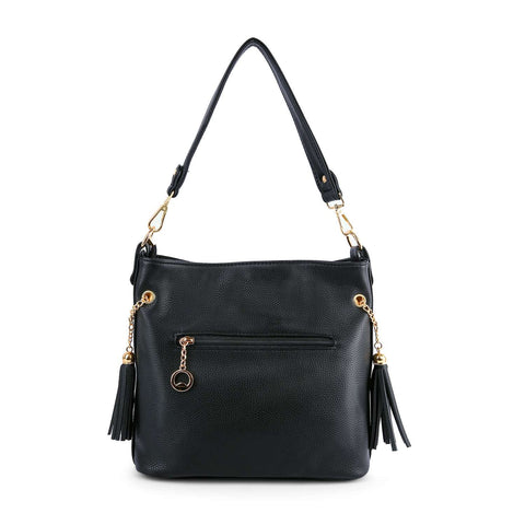 Unique Bling Skull Design Hobo Crossbody