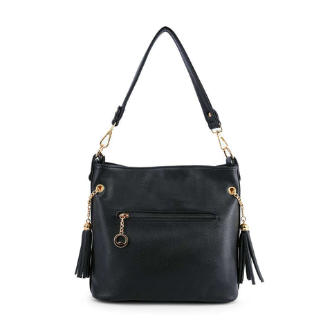 Spectacular Ombre Rhinestone Skull Design Hobo Crossbody