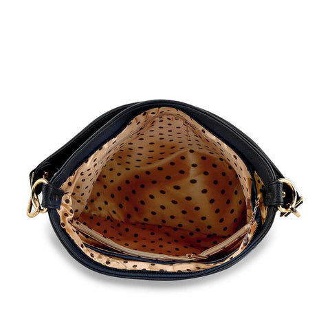 Spectacular Ombre Rhinestone Skull Design Hobo Crossbody