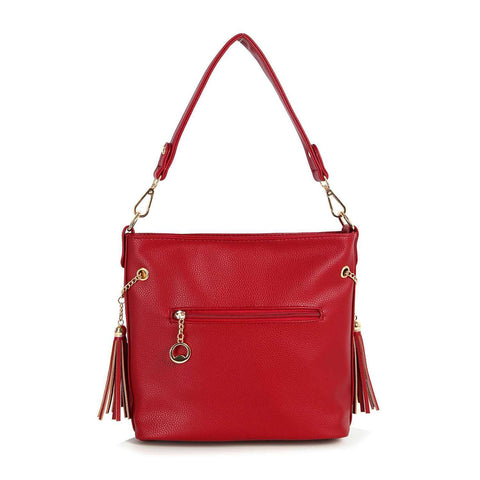 Ombre Rhinestone Design Hobo Crossbody