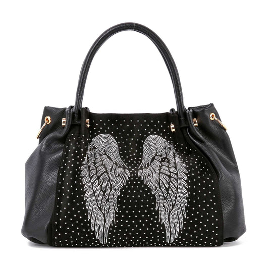 Sparkling Wing Design Fashion  Handbag