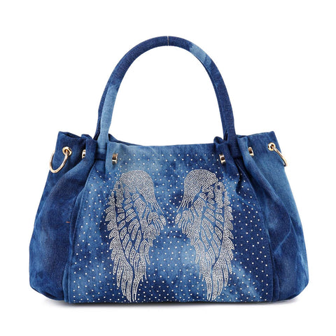 Sparkling Wing Design Fashion  Handbag