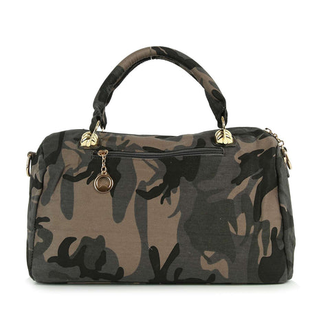 Rhinestone Daisy Camo Satchel