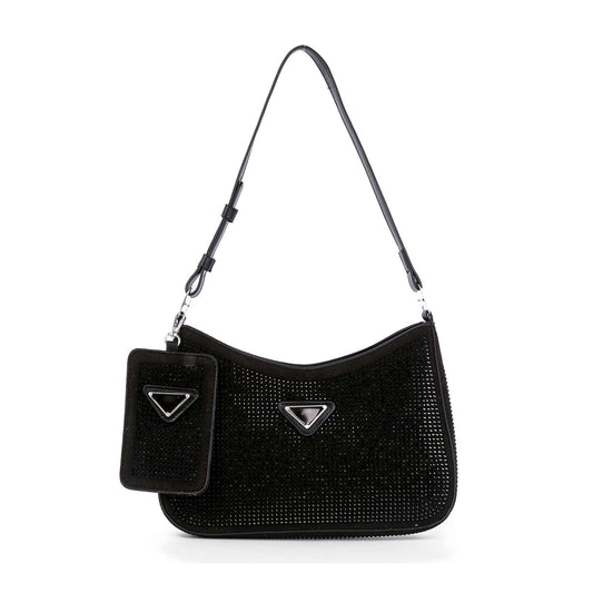 Stunning Rhinestone Hobo Handbag