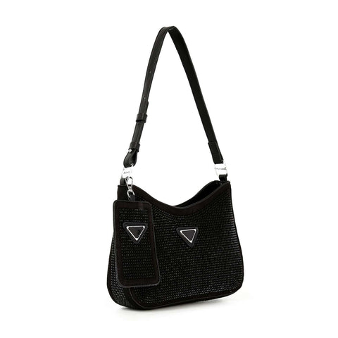 Stunning Rhinestone Hobo Handbag