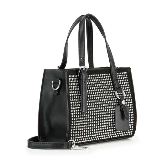 Petite Rhinestone Covered Hand Tote