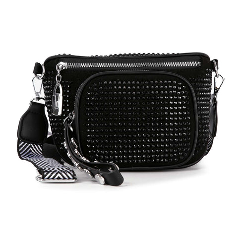 Rhinestone Petite Front Crossbody Sling