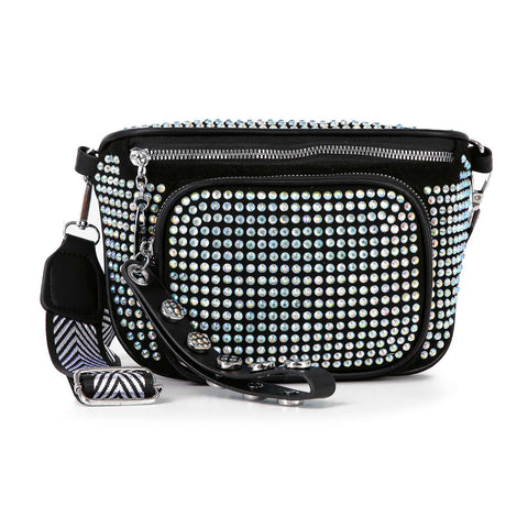 Rhinestone Petite Front Crossbody Sling