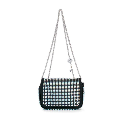 Petite Rhinestone Evening Shoulder Bag