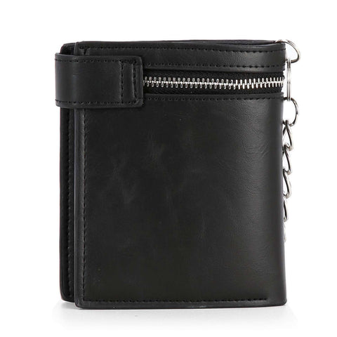 Western Skull and Cross Chain Wallet