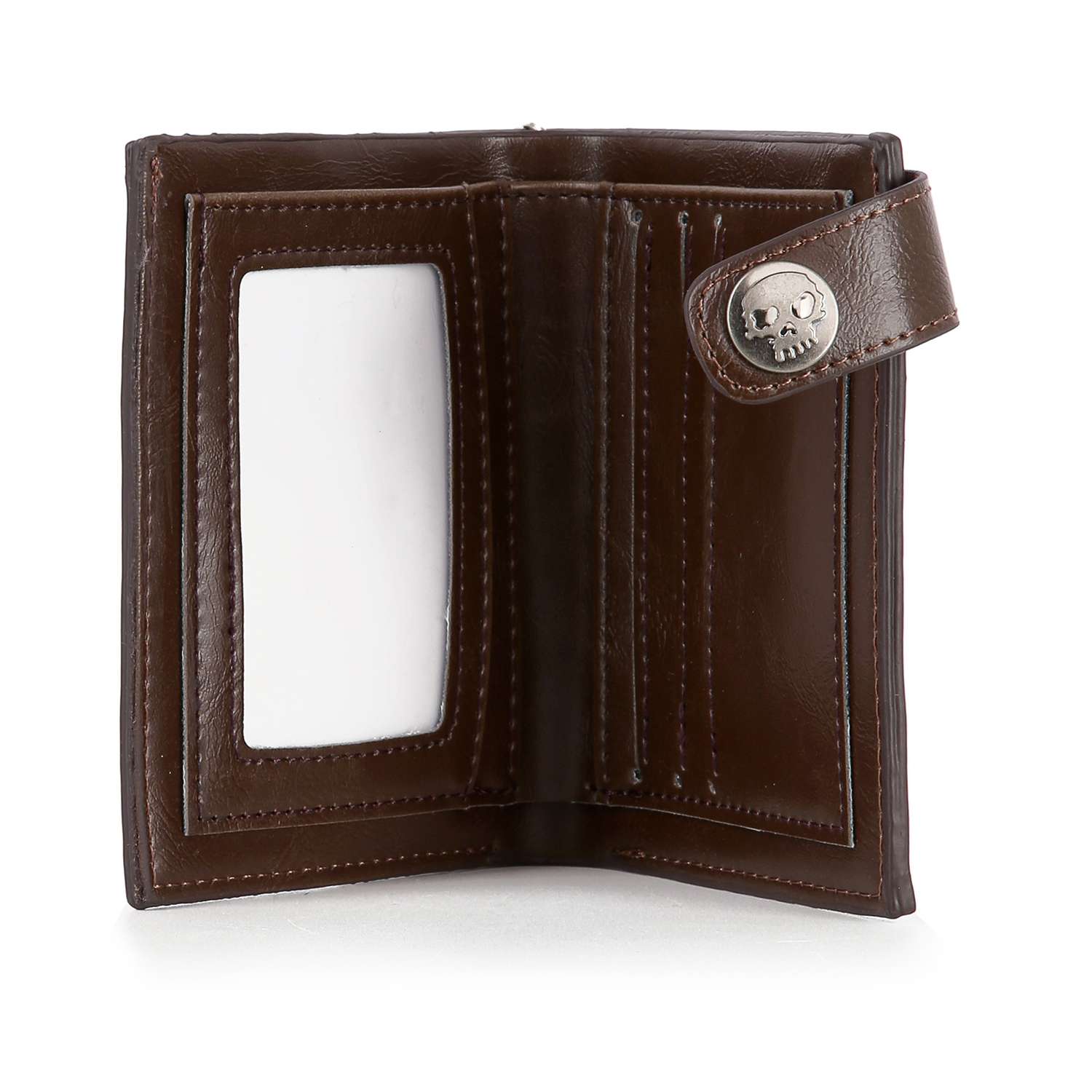 Western Skull and Cross Chain Wallet handbagexpress