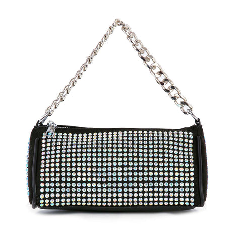 Gorgeous Rhinestone China Accented Evening Bag