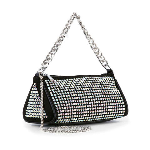 Gorgeous Rhinestone China Accented Evening Bag