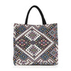 Woven Tapestry Tote Handbag